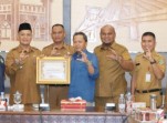 Kampung Jayapura Raih Penghargaan Desa Cantik se - Riau dari BPS