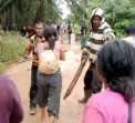 Tuntutan Tak Terpenuhi, Warga dan Pihak Keamanan PT UTS Bentrok di Lahan Sitaan Satgas PKH