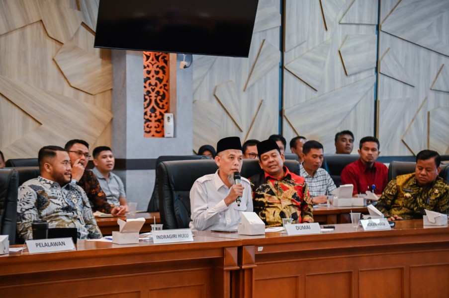 Dihadapan Gubri, Kepala Daerah Riau Protes Ketimpangan DBH Sawit dan Migas