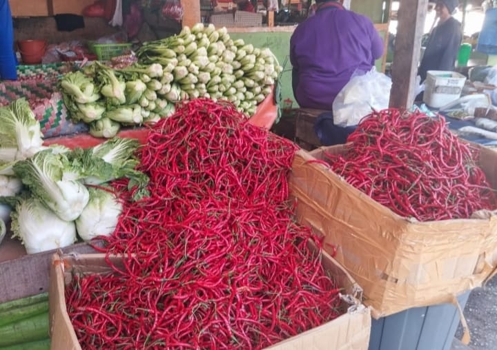 Harga Cabai Merah di Pekanbaru Semakin Pedas