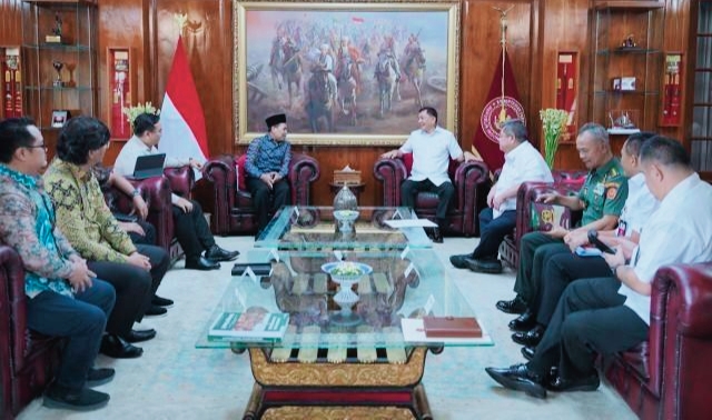 Lahan Tumpang Tindih, Ombudsman RI dan Kemenhan Bahas Tata Kelola Sawit