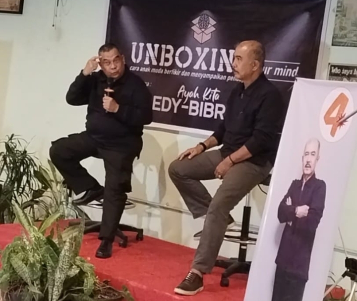 Tampil Memukau di Acara Unboxing Our Mind,  Edy-Bibra Jawab Tuntas Semua Pertanyaan