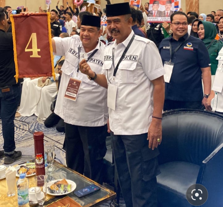 P4TEN, Pasangan Balon Walikota Edy Nasution-Dastriyani Bibra dapat Nomor Urut 4