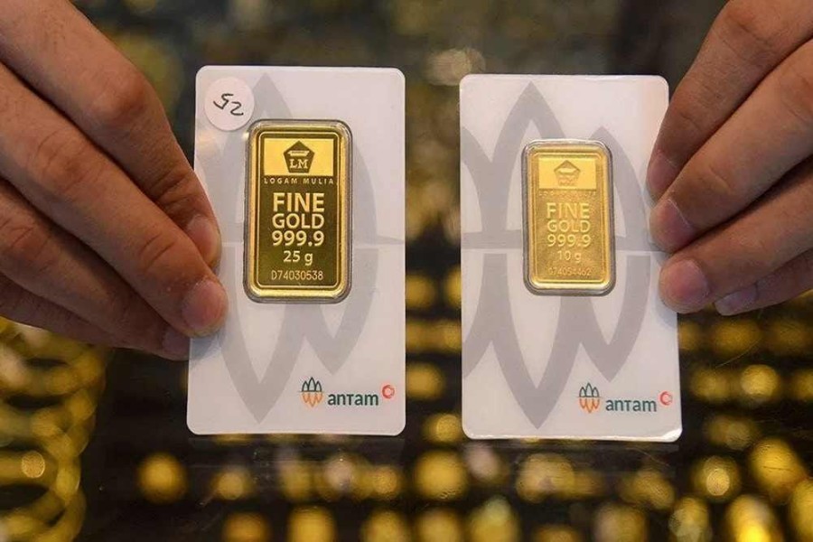 Hari Ini, Harga Emas di Pegadaian Anjlok
