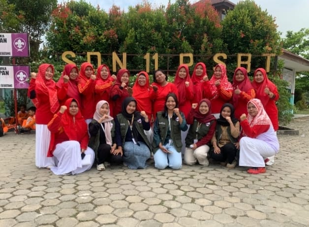 Mahasiswa KKN Umri Meriahkan HUT RI ke-80 Bersama Murid SDN 11 Pinang Sebatang