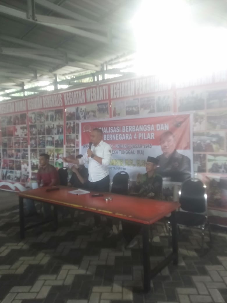 Kegiatan Empat Pilar Kebangsaan Anggota DPR RI Ir Effendi Sianipar Harus Terus Dilaksanakan