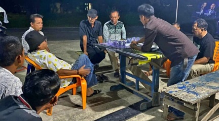 Nobar Pidato Politik Ketum AHY se-Riau,  Demokrat Gelar di Lokasi Sejarah Melayu Okura