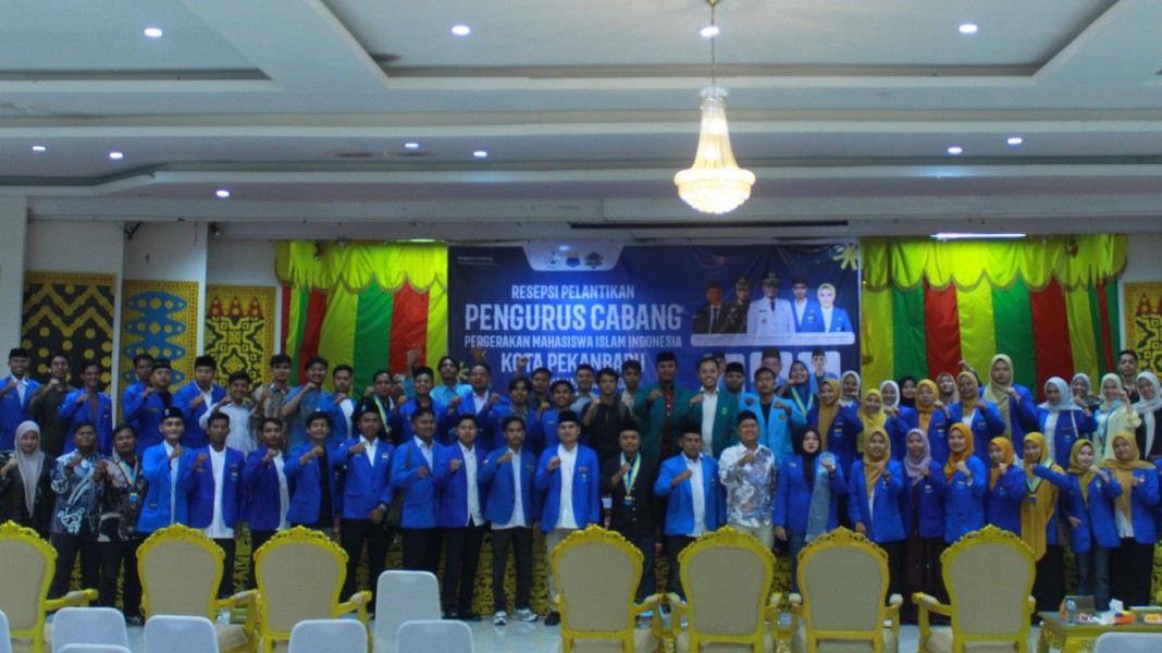 Pengurus Cabang PMII Kota Pekanbaru Masa Khidmah 2025–2026 Resmi Dilantik