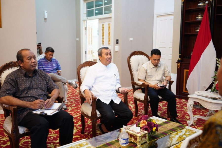 Peringatan HAKIN di Riau, Gubernur Syamsuar Harap KI Pusat Undang Gubernur se-Indonesia