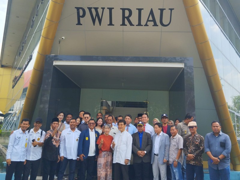 Delegasi Korea Selatan Kunjungi PWI Riau, Buka Peluang Kerjasama Budaya dan Media