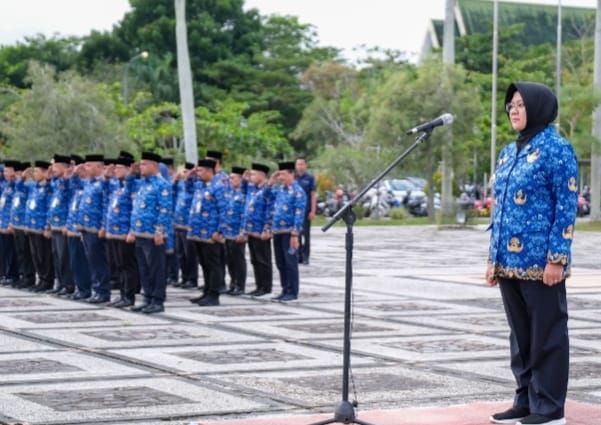 Pimpin Apel Kesadaran Nasional, Ini Pesan Bupati Afni ke ASN