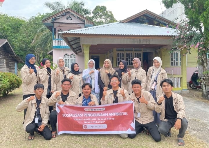 Kelompok 58 KKN MAs Gelar Sosialisasi Antibiotik di Pengajian Rutin Ibu-ibu