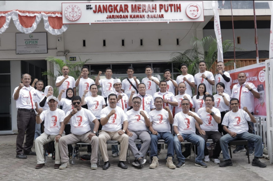 Masyarakat Maluku Riau Deklarasi Dukung Ganjar Presiden RI 2024