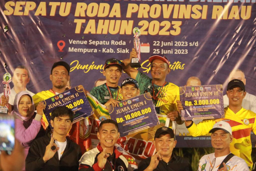 Pekanbaru Borong Dua Gelar Juara Umum, Zul: Kado HUT Pekanbaru ke-239
