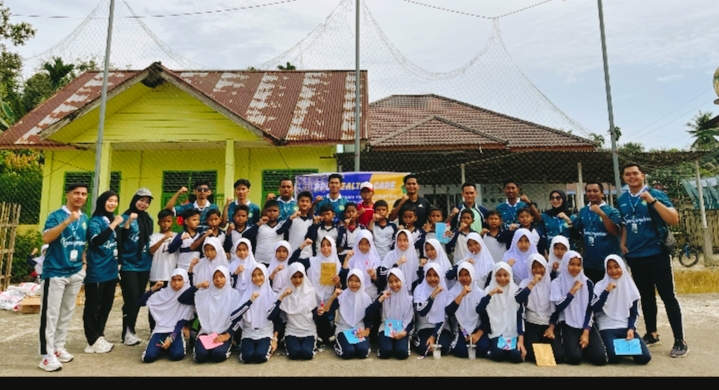 Mahasiswa PPG UNRI Lakukan Sosialisasi Olahan Makanan Sehat dan Permainan Tradisional di Desa Limau Manis