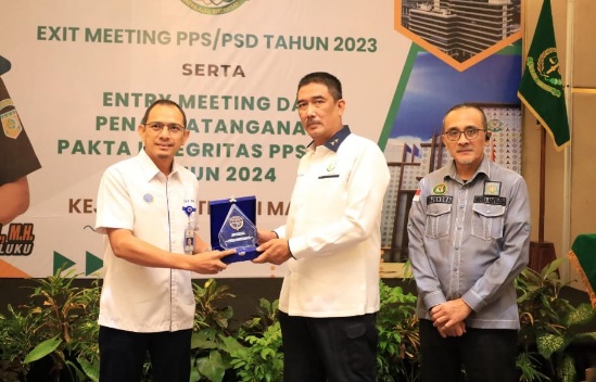 Kejati Maluku Tandatangani Fakta Integritas PPS PSD bersama Kementerian dan Pemprov
