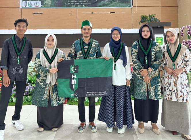 M Rijaal Al Hafidz Dilantik Sebagai Ketua Umum HMI MPO Komisariat FEB UIR