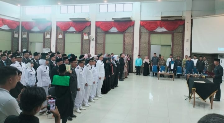 66 Pejabat Kampar Resmi Dilantik Bupati, Ini Daftar Namanya