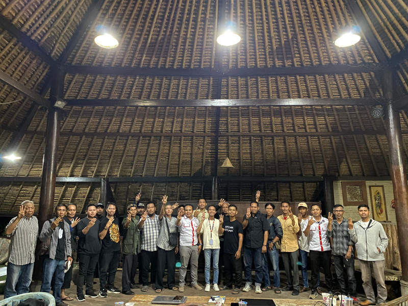 Ikut Rapat di Pertemuan Relawan Ganjar Mahfud, Ketua JMP NTB Sampaikan Beberapa Pandangan