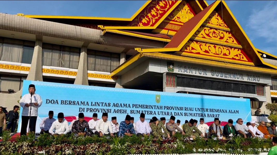 Pemprov Riau Gelar Doa Bersama Lintas Agama