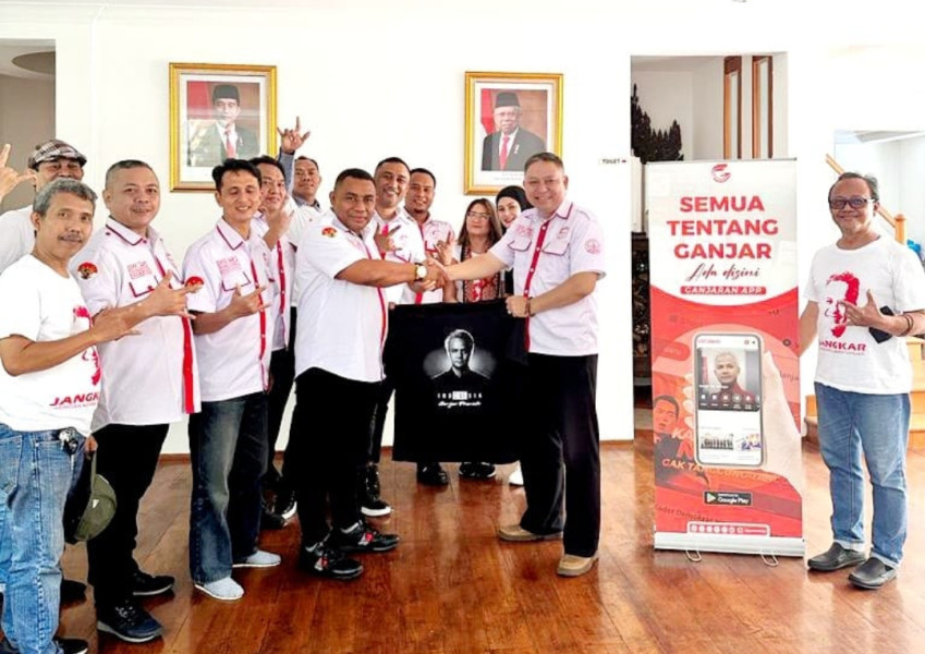 Sambangi Posko Rumah Ganjar di Jakarta, Kegiatan Relawan JMP Dapat Apresiasi