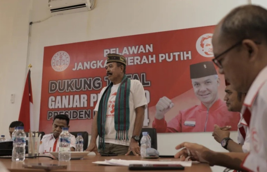 Masyarakat FLOBAMORA Riau Solid Menangkan Ganjar di Pilpres 2024