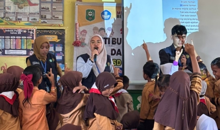 Mahasiswa KKN-MAs Edukasi Anti-Bullying di SD Negeri 09