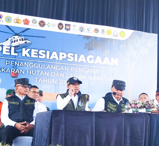 Kasus Kebakaran Hutan Turun, Tapi Tetap Waspada