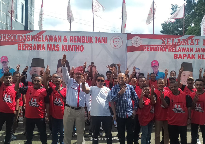 FP NTT Riau, Resmi Deklarasi Siap Dukung Total Ganjar-Mahfud di Pilpres 2024