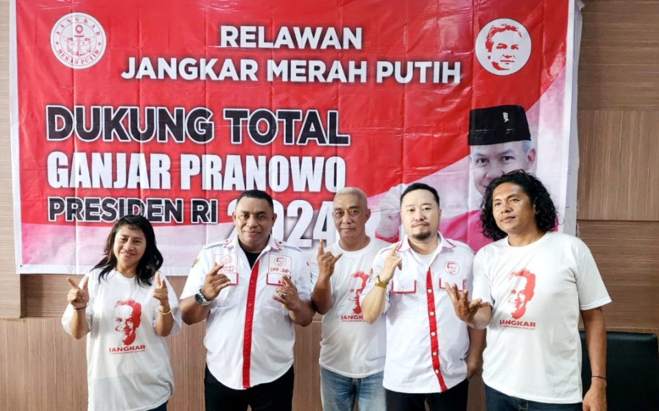 JMP NTT Resmi Dikukuhkan. Optimis Ganjar Mahfud Menang Satu Putaran