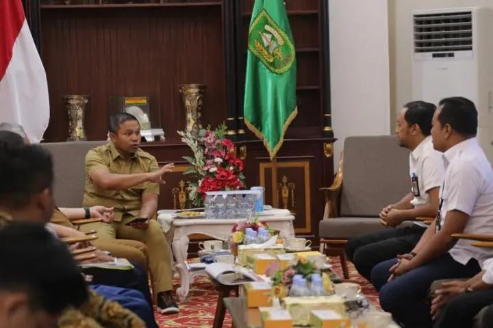 Dorong Pembangunan Riau, Abdul Wahid Lakukan Pertemuan dengan PUPR Wilayah Riau