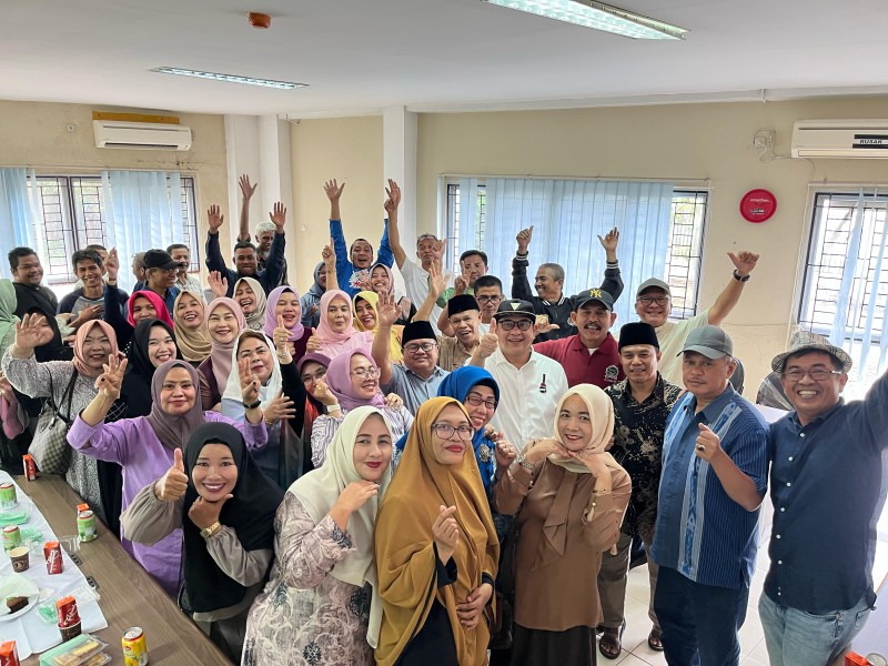 PWI Riau dan IKWI Gelar Halal Bihalal, Raja Isyam: Mari Kita Berkegiatan Seperti Biasa
