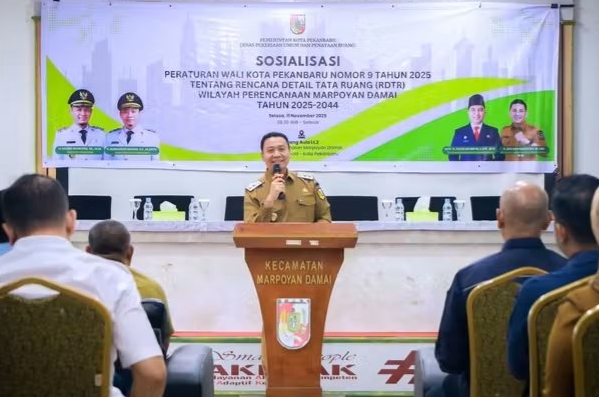 RDTR Marpoyan Damai Diresmikan, Wawako: Jadi Panduan Penting Pembangunan dan Investasi