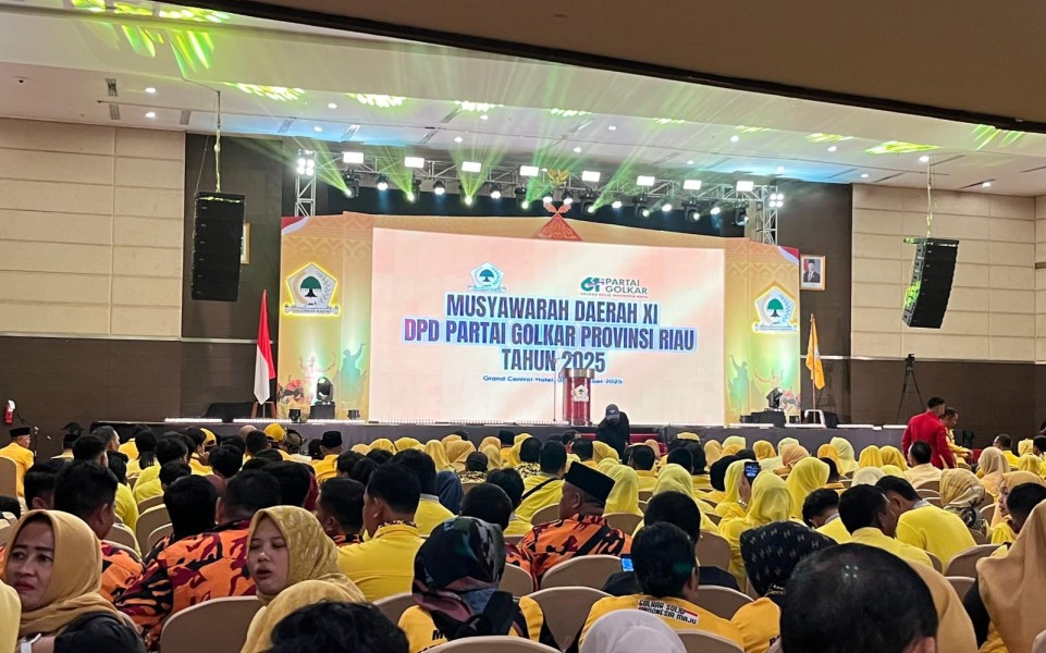 Musda XI Golkar Riau Dimulai, Hanya Yulisman Seorang yang Daftar Calon Ketua