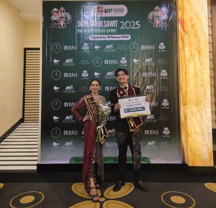 Jadi Duta Sawit 2025, Ini Tugas yang Harus Dilaksanakan Dua Mahasiswa INSTIPER