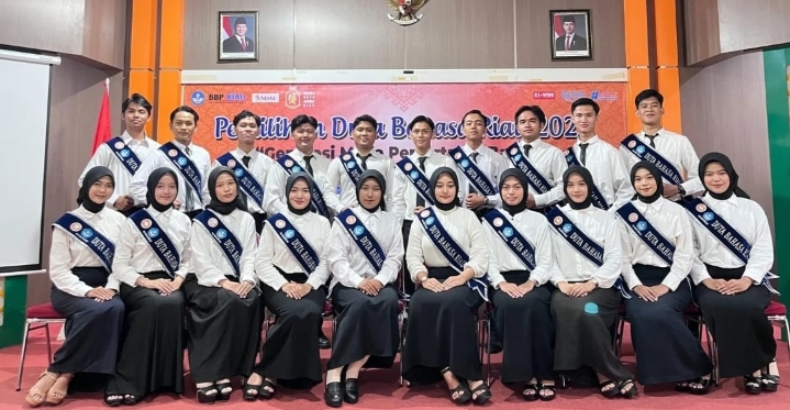 20 Finalis Duta Bahasa Riau 2025 Digembleng Sebagai Agen Perubahan