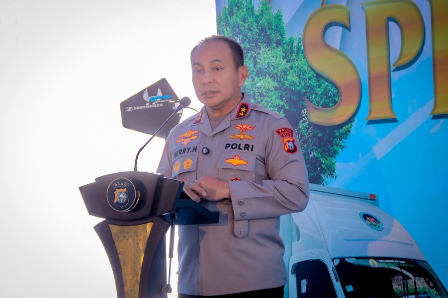 Sembilan Dapur SPPG Polda Riau Resmi Beroperasi, Serap 300 Pekerja Lokal
