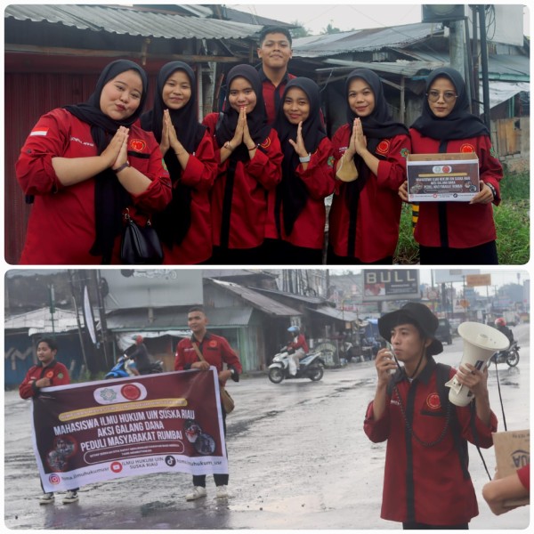 Mahasiswa Galang Dana untuk Korban Banjir di Rumbai