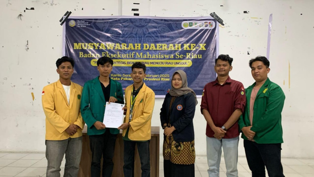 Teguh Wardana Pimpin BEM se Riau