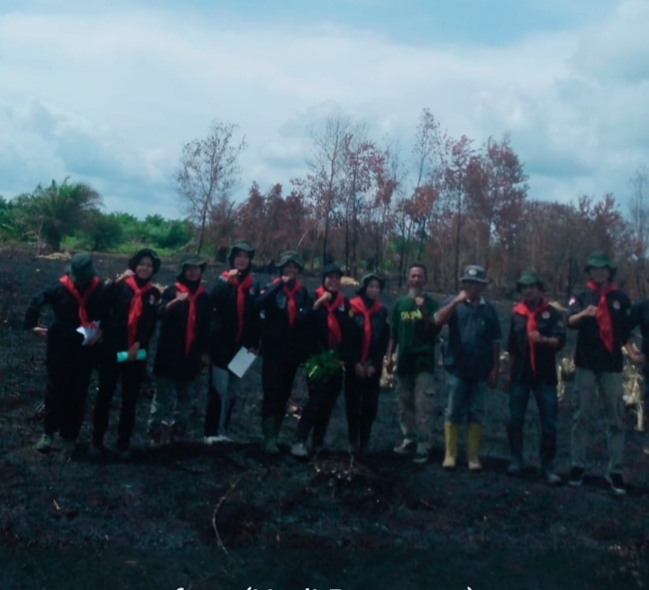 LPPM dan Mapala Umri Edukasi Pengelolaan Lahan Gambut