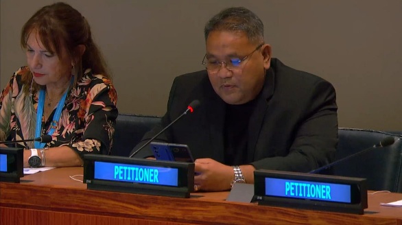 Ketum JMSI Jadi Petisioner Masalah Sahara Maroko di Newyork