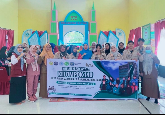 Mahasiswa KKN MAs Sosialisasi Pencegahan Stunting di Kampung Buana Makmur