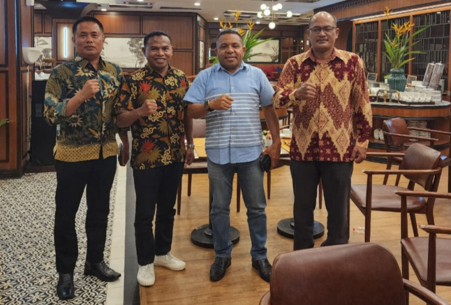 Penasehat JMP Josafath Terima Tim Kerja KPN 2025, Optimis Program Peningkatan Produksi Padi Sukses