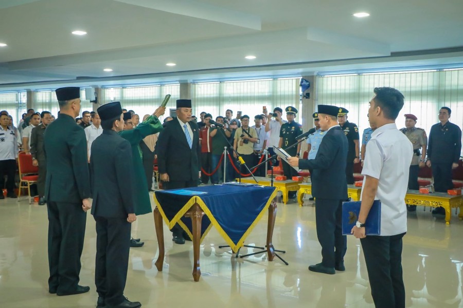Usai Melantik Pj Sekda Pekanbaru, Wako Agung Perintahkan Ingot Persiapkan Pengisian Jabatan Sekda Definitif