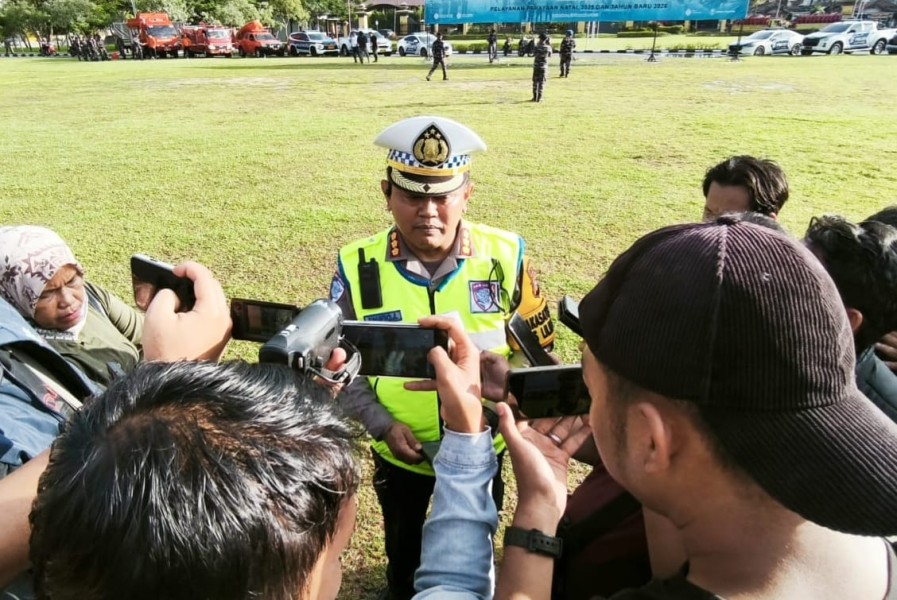 Selama Nataru 2025 - 2026, Ditlantas Polda Riau Batasi Operasional Angkutan Barang