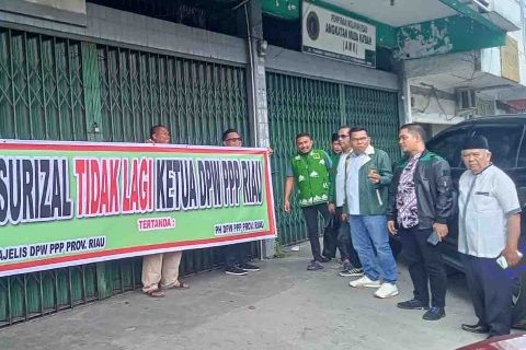 Syamsurizal Tidak Diakui Ketua DPW PPP Riau, Pengurus :Meminta DPP Segera Terbitkan Surat Pemberhentian