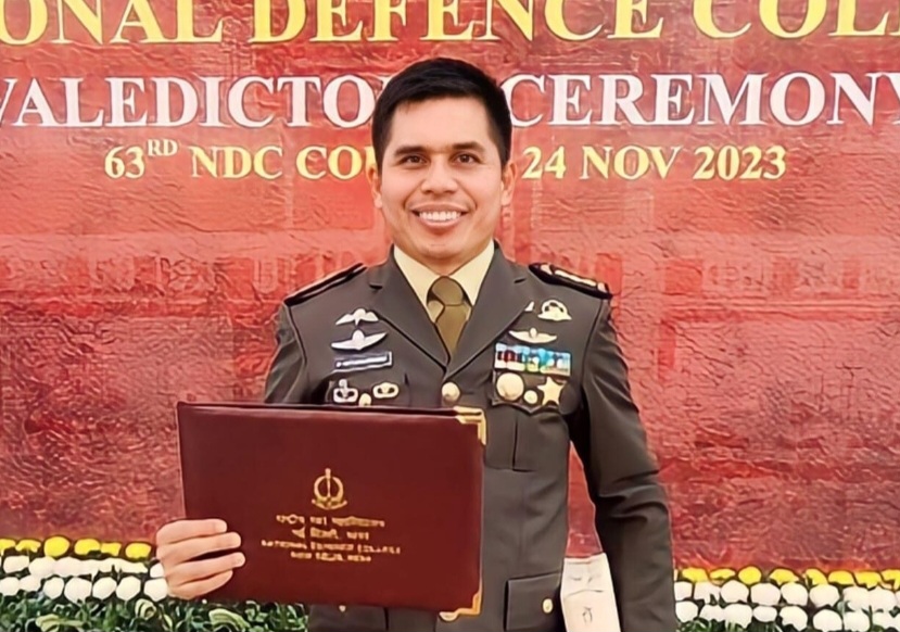 HEBAT! Perwira Terbaik TNI AD Ini Pernah Raih Book Prize Award National Defence College India