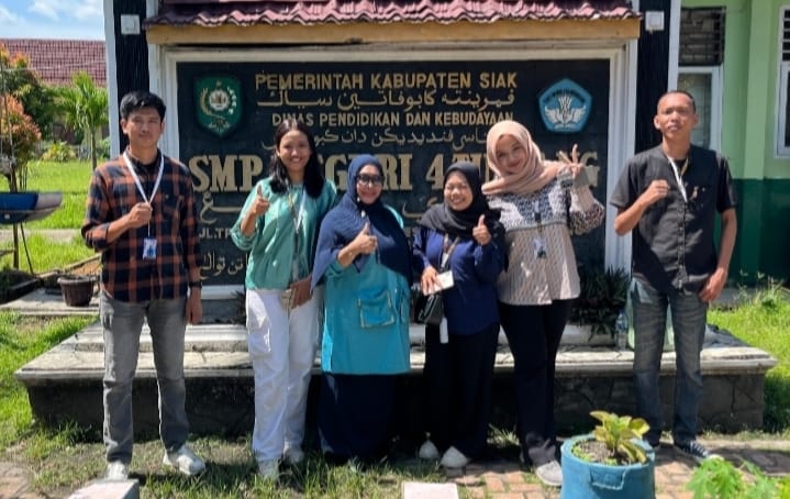 Mahasiswa KKN Kelompok 83 Gelar Penyuluhan Hukum di SMP Negeri 4 Tualang