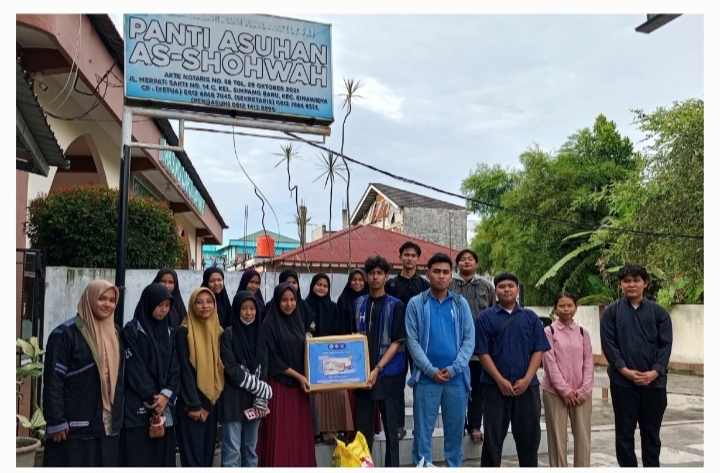 Selama Ramadhan, Mahasiswa FMIPA UNRI Gelar Berbagi ke Panti Asuhan