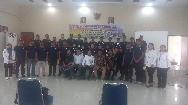 Effendi Sianipar bersama 30 Perwakilan BUMDes Kepulauan Meranti Sepakad Tekan Kemiskinan Ekstrem